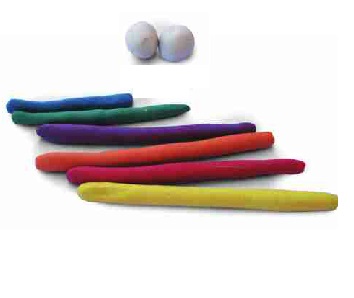 Oyun Hamurundan Gök Kuşağı Yapımı