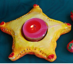 Tutkal Hamurundan Şamdan Yapımı Tarifi