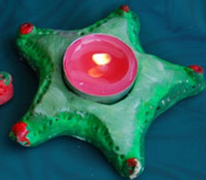 Tutkal Hamurundan Şamdan Yapımı Tarifi