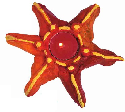 Tutkal Hamurundan Şamdan Yapımı Tarifi