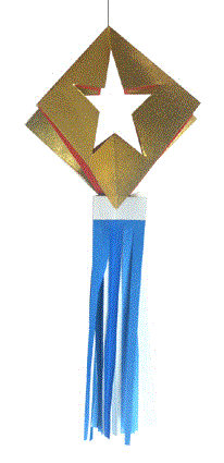 Kağıttan süs yapımı