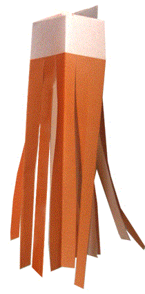 Kağıttan süs yapımı