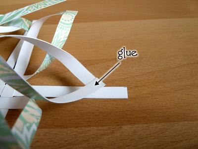 kağıttan süs yapımı resimli anlatımı