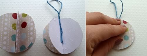 kağıttan süs yapımı resimli anlatımı