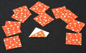 kağıttan süs yapımı resimli anlatımı