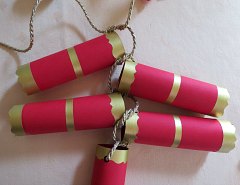 kağıttan süs yapımı resimli anlatımı