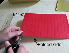 kağıttan süs yapımı resimli anlatımı