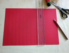 kağıttan süs yapımı resimli anlatımı