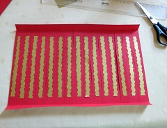 kağıttan süs yapımı resimli anlatımı