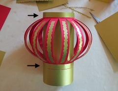 kağıttan süs yapımı resimli anlatımı