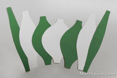 kağıttan süs yapımı resimli anlatımı