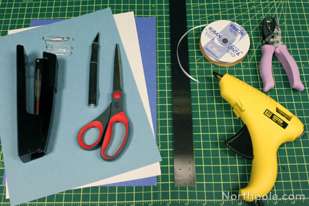 kağıttan süs yapımı resimli anlatımı