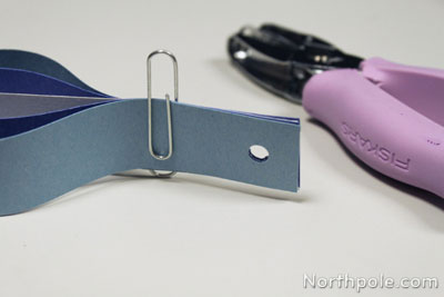 kağıttan süs yapımı resimli anlatımı