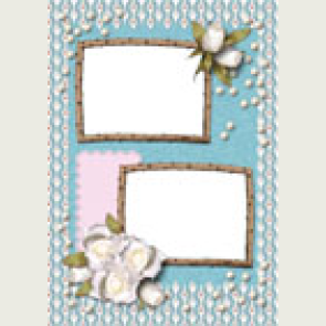 kağıttan-kartondan hazır çerçeve şablonu kes-yapıştır