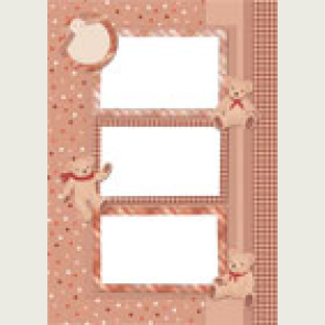 kağıttan-kartondan hazır çerçeve şablonu kes-yapıştır