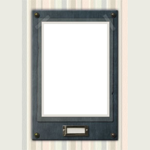 kağıttan-kartondan hazır çerçeve şablonu kes-yapıştır