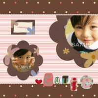 kağıttan-kartondan hazır çerçeve şablonu kes-yapıştır