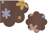 kağıttan-kartondan hazır çerçeve şablonu kes-yapıştır