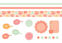 kağıttan-kartondan hazır çerçeve şablonu kes-yapıştır