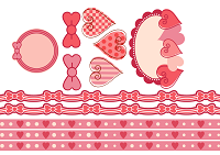 kağıttan-kartondan hazır çerçeve şablonu kes-yapıştır