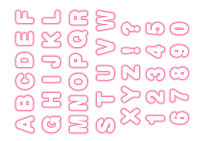 kağıttan-kartondan hazır çerçeve şablonu kes-yapıştır