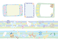 kağıttan-kartondan hazır çerçeve şablonu kes-yapıştır