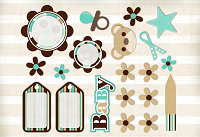 kağıttan-kartondan hazır çerçeve şablonu kes-yapıştır