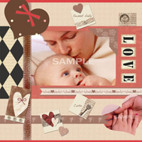 kağıttan-kartondan hazır çerçeve şablonu kes-yapıştır