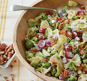 Brokolili Makarna Salatası