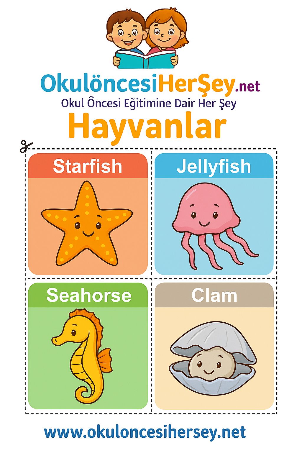 İngilizce Hayvanlar Flashkart