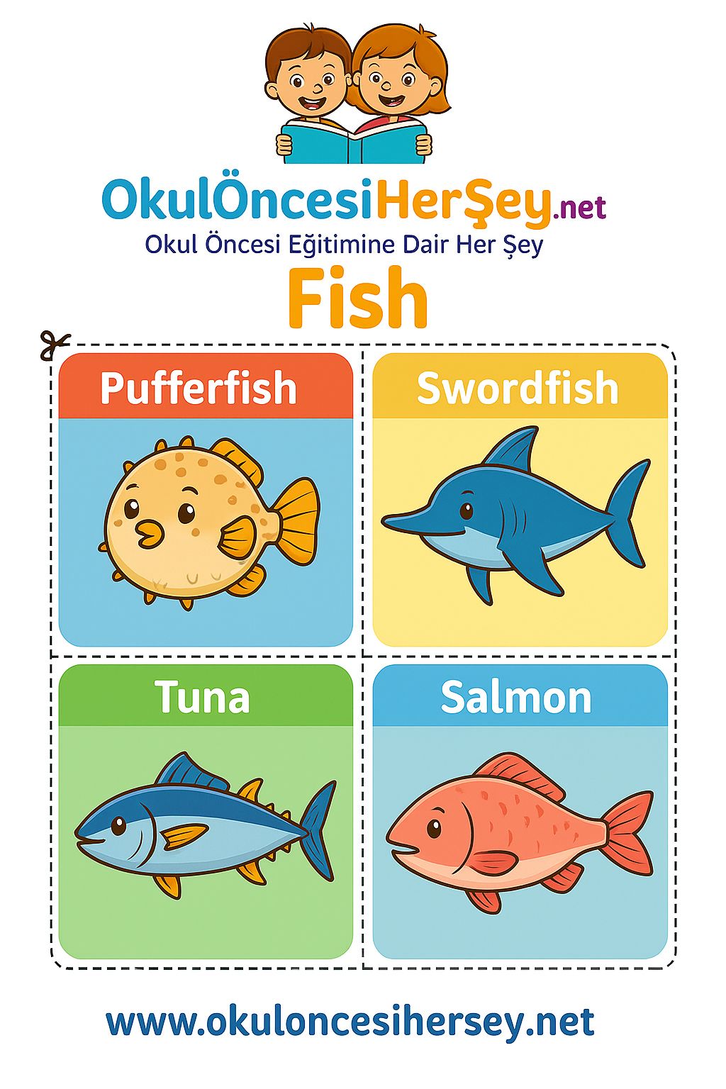 İngilizce Hayvanlar Flashkart