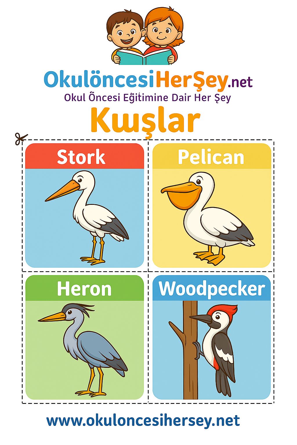 İngilizce Hayvanlar Flashkart