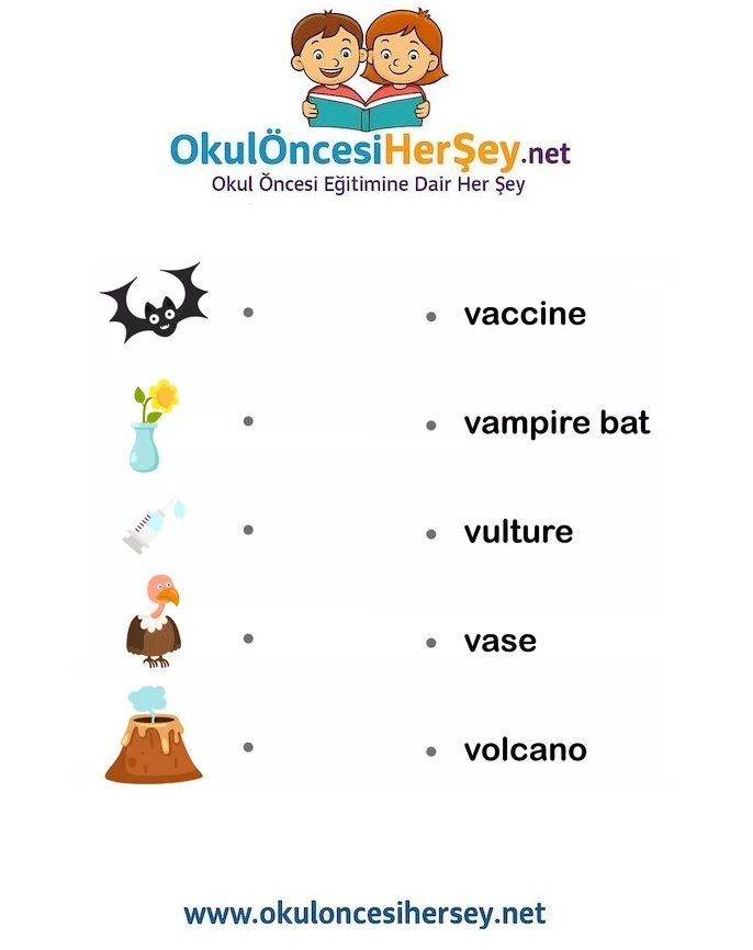 Çocuklar İçin   Eşleştirme  