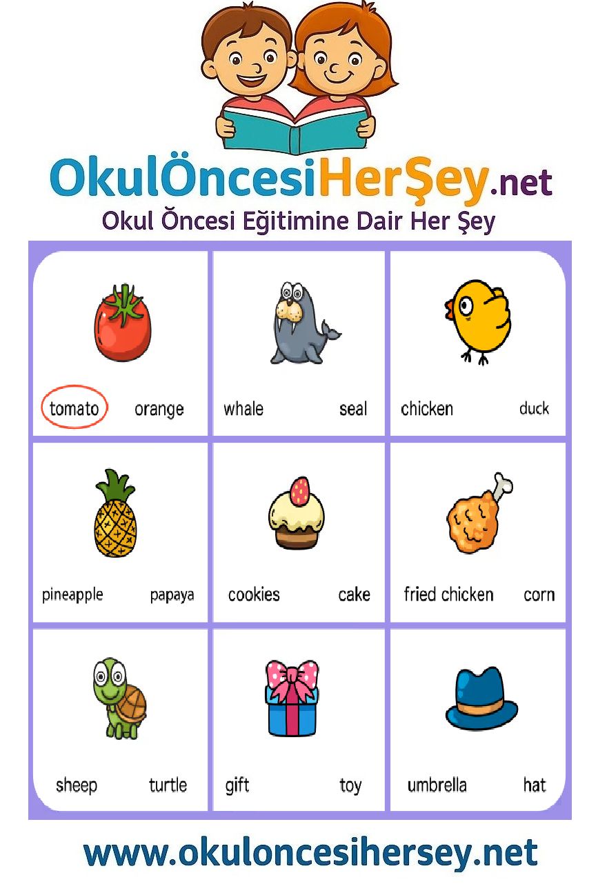 Çocuklar İçin   Eşleştirme  