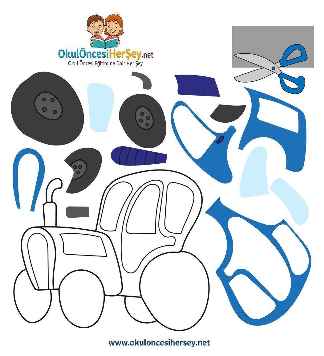 Kes Yapıştır Çalışmaları