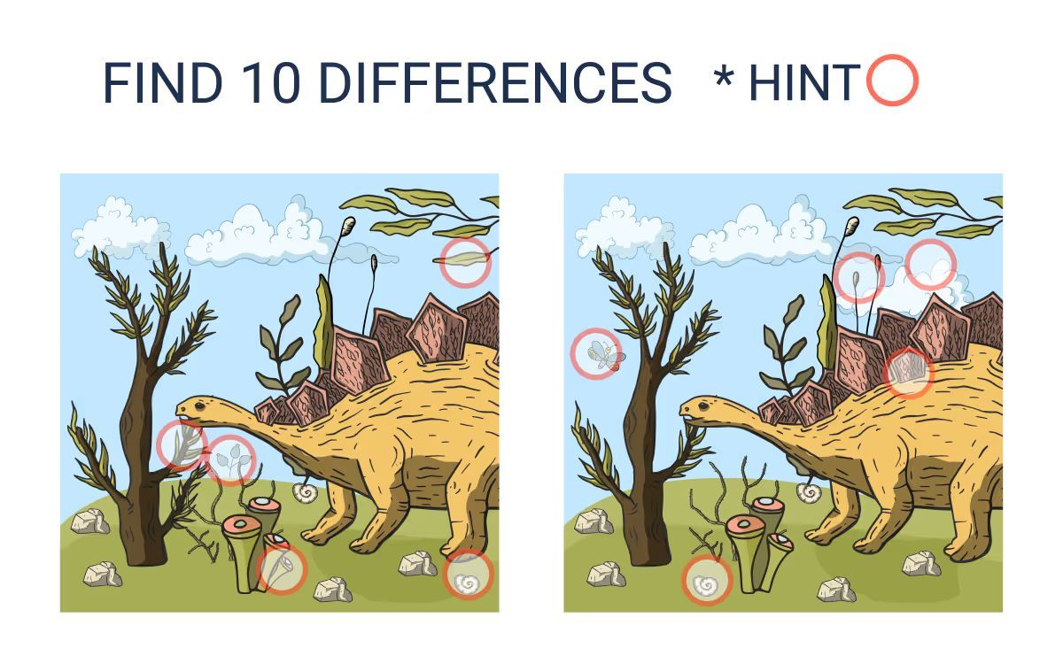 İki Resim Arasındaki 10 Farkı Bul