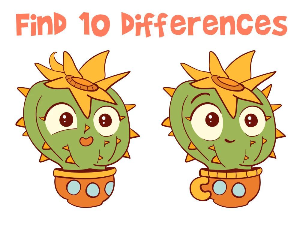 İki Resim Arasındaki 10 Farkı Bul