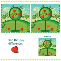 İki Resim Arasındaki 10 Farkı Bul