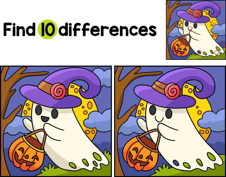 İki Resim Arasındaki 10 Farkı Bul