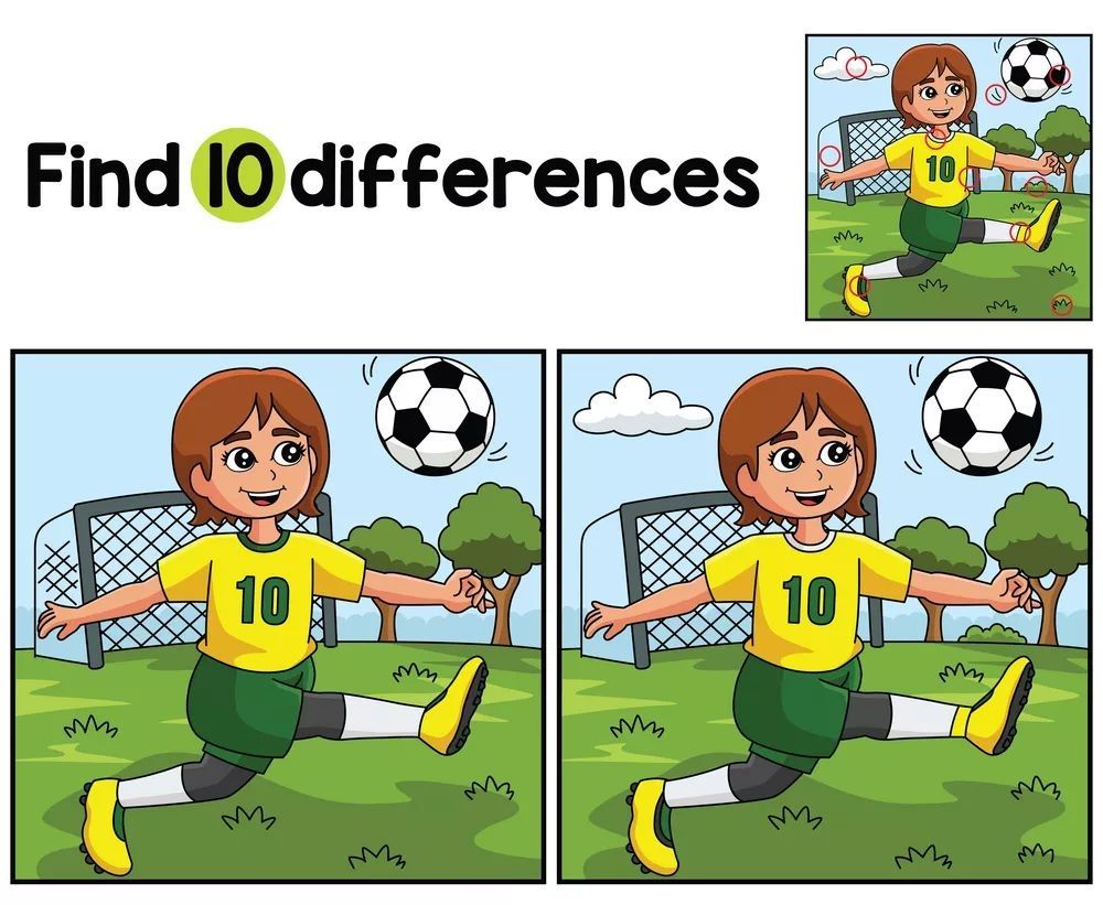 İki Resim Arasındaki 10 Farkı Bul