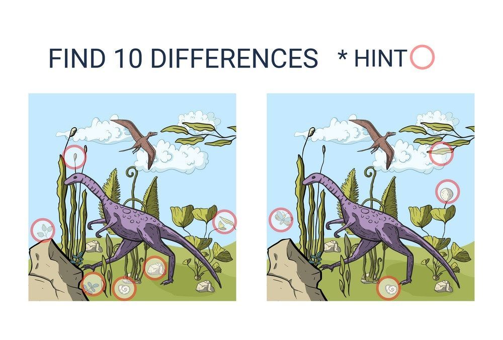 İki Resim Arasındaki 10 Farkı Bul