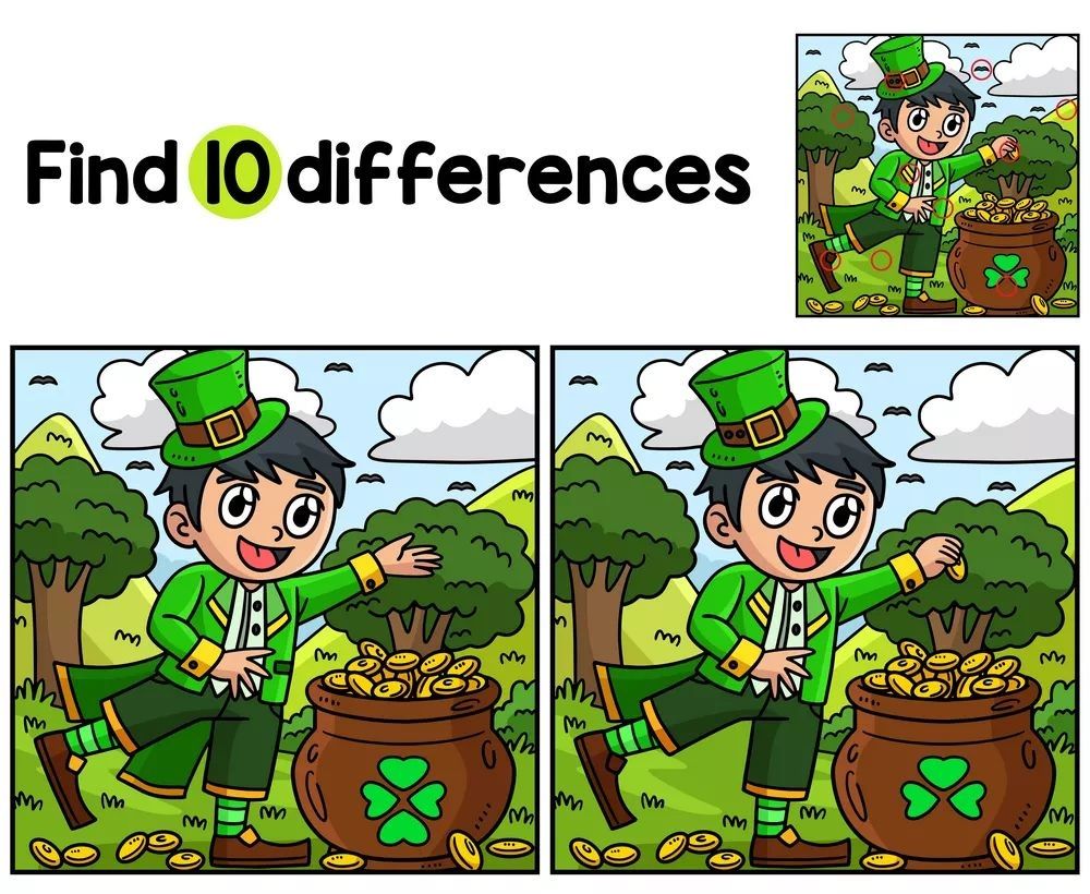 İki Resim Arasındaki 10 Farkı Bul