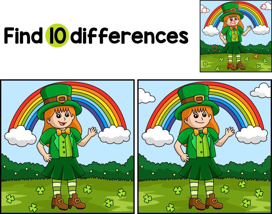 İki Resim Arasındaki 10 Farkı Bul