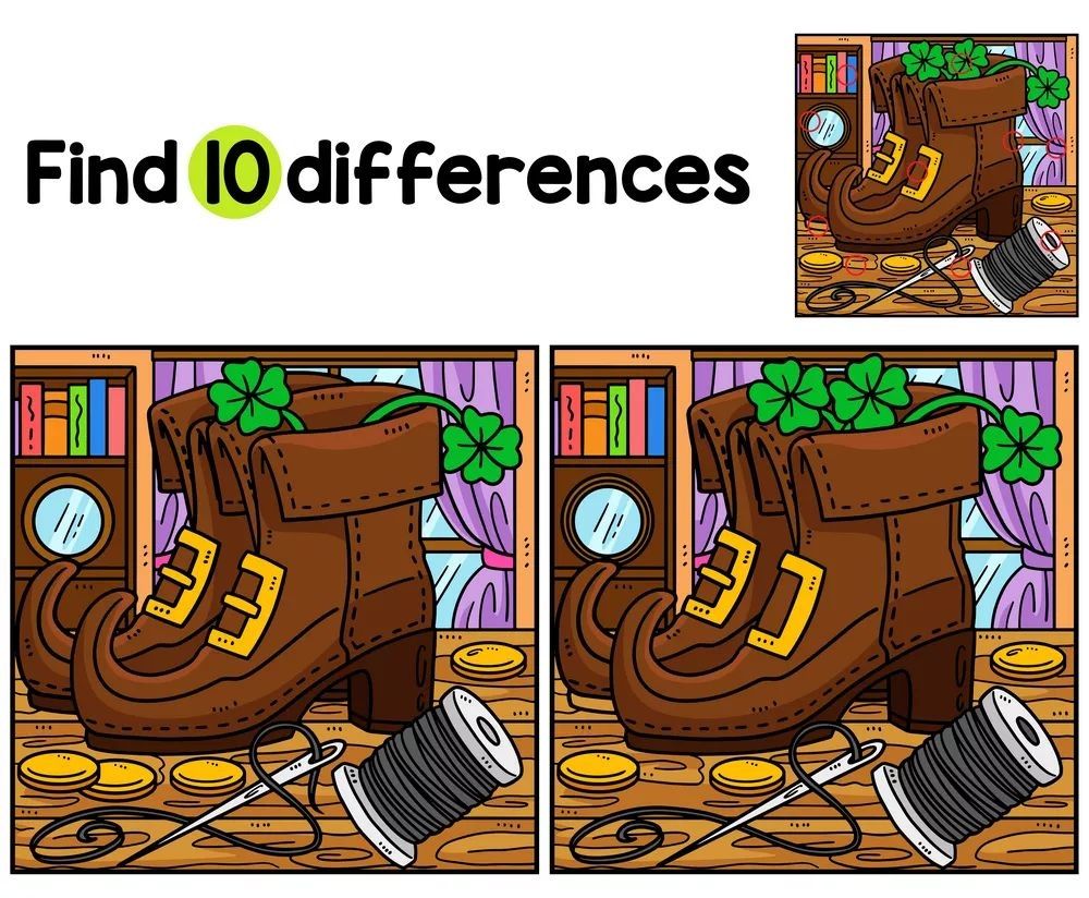 İki Resim Arasındaki 10 Farkı Bul