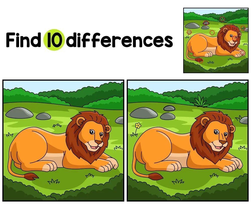 İki Resim Arasındaki 10 Farkı Bul