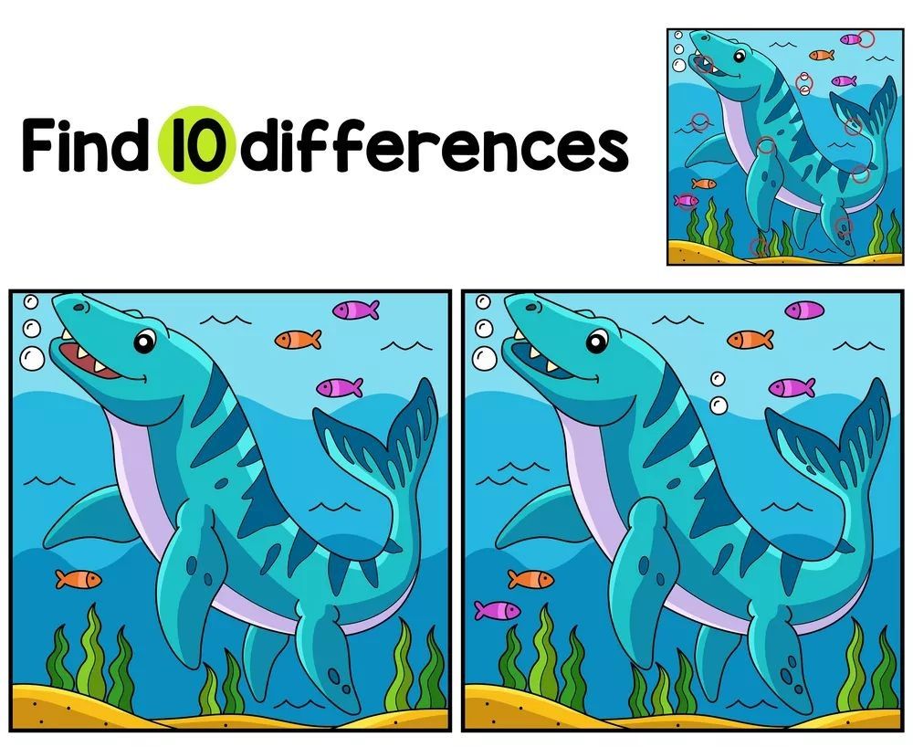 İki Resim Arasındaki 10 Farkı Bul