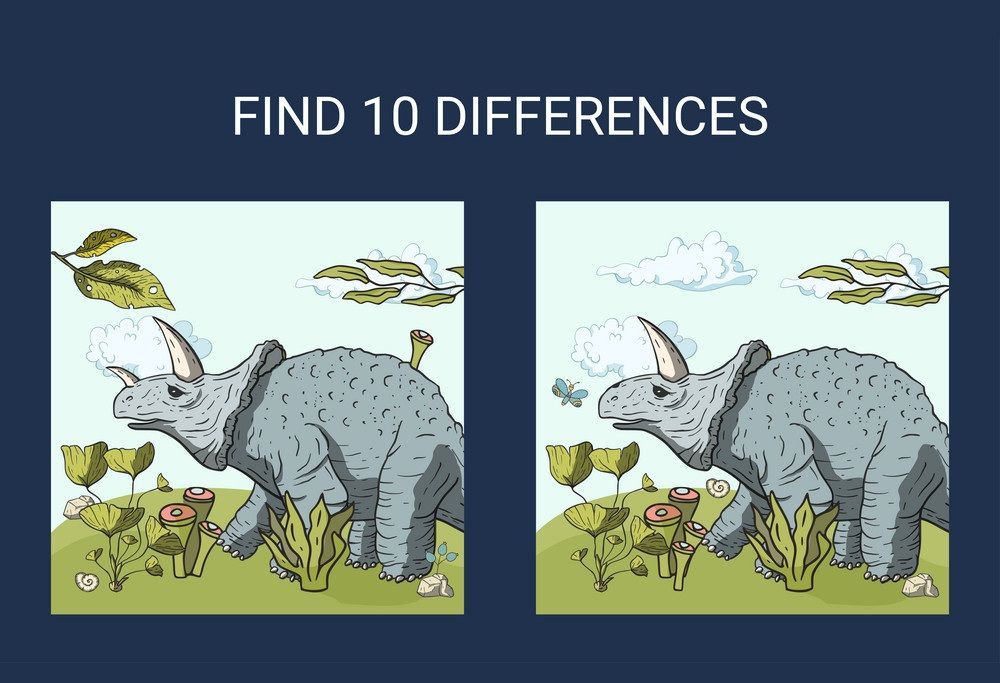 İki Resim Arasındaki 10 Farkı Bul