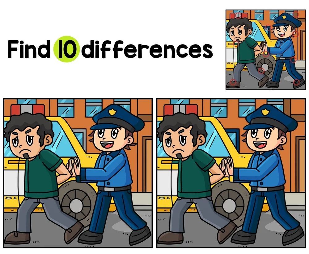 İki Resim Arasındaki 10 Farkı Bul