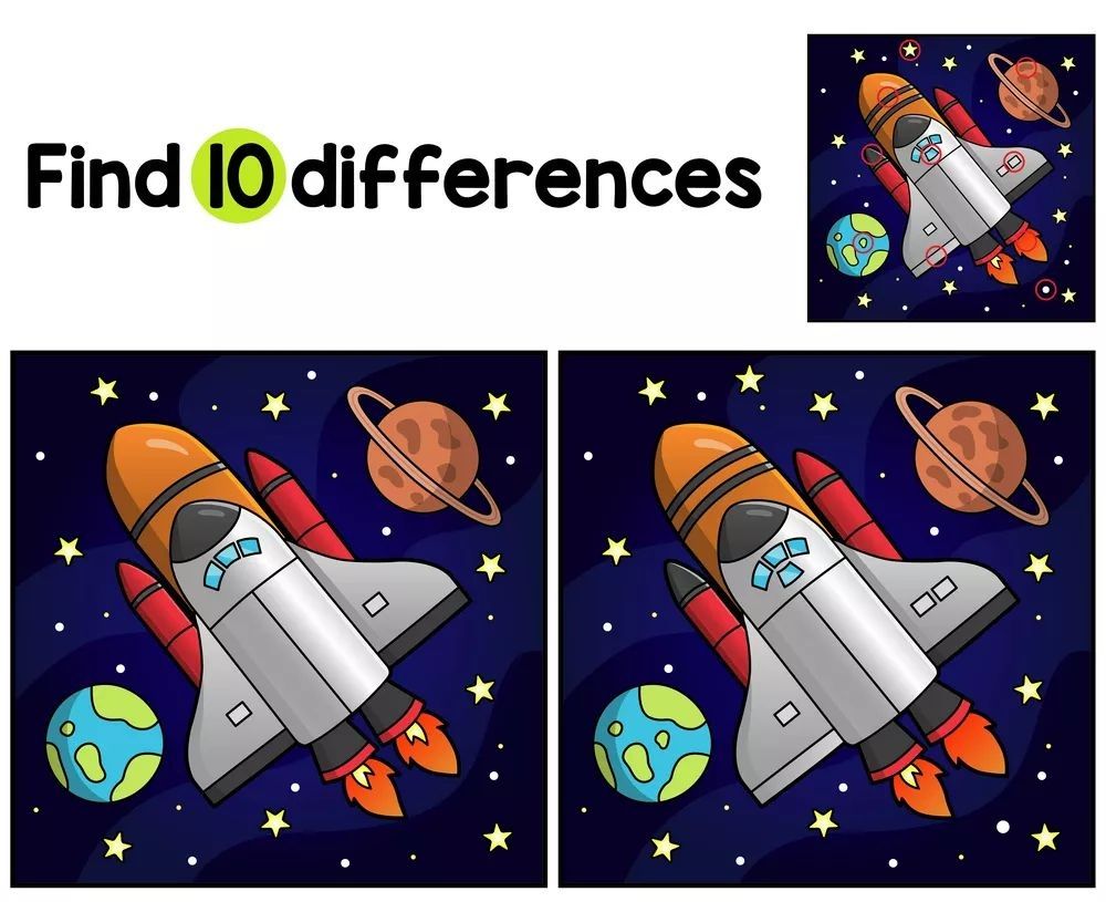 İki Resim Arasındaki 10 Farkı Bul