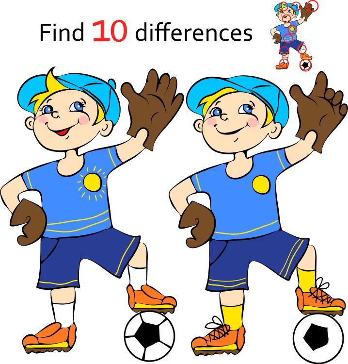 İki Resim Arasındaki 10 Farkı Bul